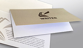 Carte de correspondance 2 volets